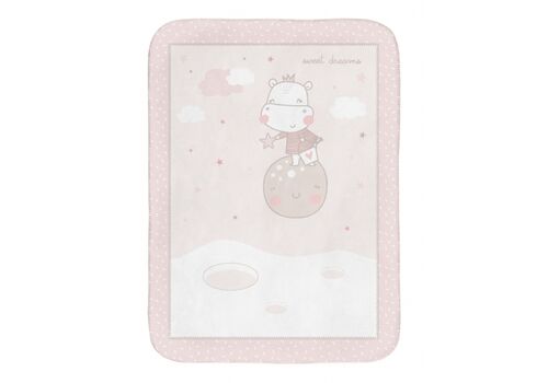 Super Soft βελουτέ Κουβέρτα Kikka boo Hippo Dreams 110/140cm