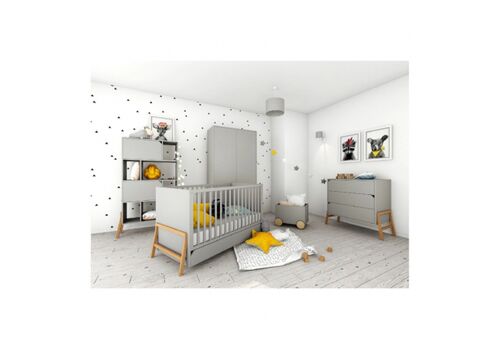 Συρταριέρα Bellamy Lotta Grey με 3 συρτάρια