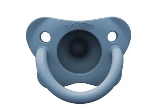 Πιπίλα Όλο Σιλικόνη 0m+ Blue DrBrowns
