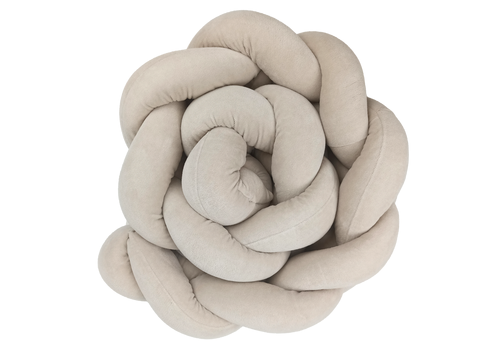 Πάντα Πλεξούδα Βελουτέ Μπεζ