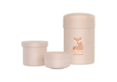 Miniland Θερμός Φαγητού Thermetic CANDY PINK  700ml