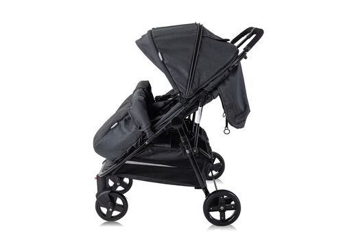 Παιδικό καρότσι DUO Lorelli Black Παιδικό καρότσι DUO Lorelli Black