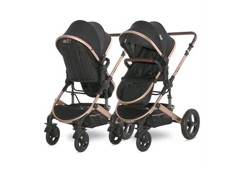 Lorelli Πολυκαρότσι Boston 2 in 1 Black