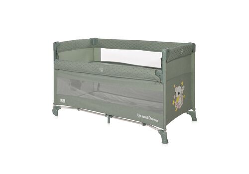 Παρκοκρέβατο UP and DOWN Lorelli  green