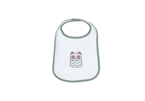 Σαλιάρα Αδιάβροχη Αυτοκόλλητο Tiny Friends Λαδί