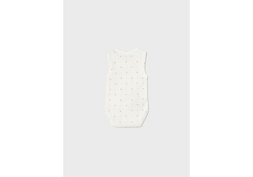 Mayoral Κορμάκι σταμπωτό από βιώσιμο βαμβάκι για Νεογέννητο