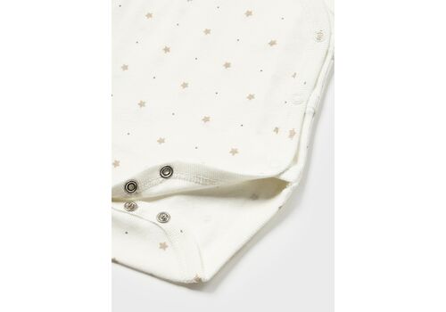 Mayoral Κορμάκι σταμπωτό από βιώσιμο βαμβάκι για Νεογέννητο