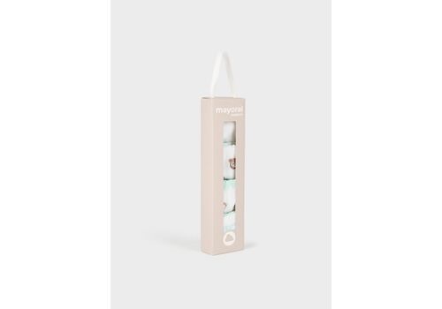 Mayoral Pack 4 καλτσάκια από οργανικό βαμβάκι mint 9592-051