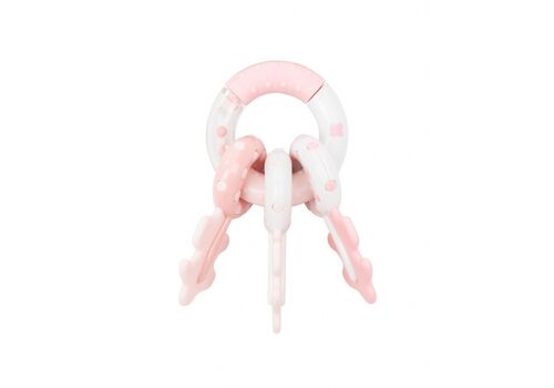 Rattle Key ring Pink