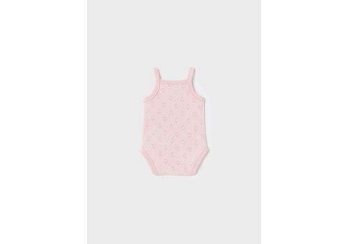 Mayoral Κορμάκι με τιράντες από βιώσιμο βαμβάκι ροζ
