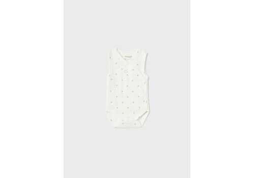 Mayoral Κορμάκι σταμπωτό από βιώσιμο βαμβάκι για Νεογέννητο