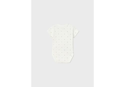 Mayoral Κορμάκι σταμπωτό από βιώσιμο βαμβάκι για Νεογέννητο
