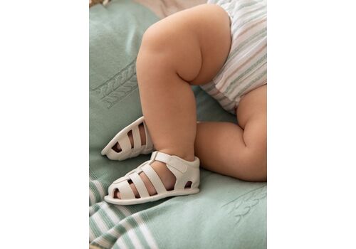 Παπούτσια αγκαλιάς πέδιλα αγόρι λευκό 9624-015