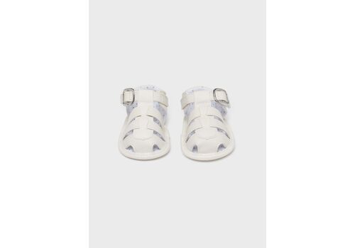 Παπούτσια αγκαλιάς πέδιλα αγόρι λευκό 9624-015