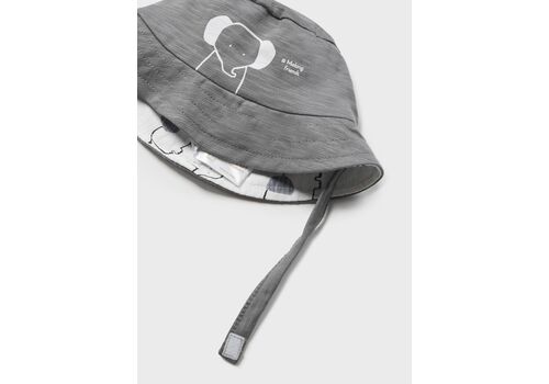 Φορμάκι από βιώσιμο βαμβάκι με καπέλο γκρι 1617-019