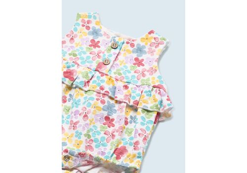 Mayoral Φορμάκι κοντό σταμπωτό με κορδέλα 1691-046