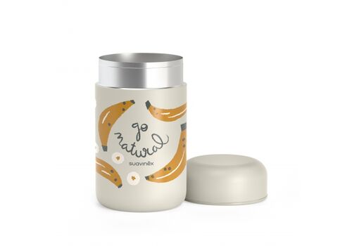 Θερμός Φαγητού 400ml Go Natural Suavinex Banana