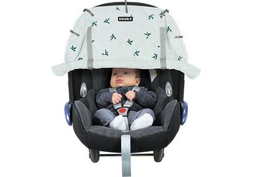 Dooky Ηλιοπροστασία με UPF40+ προστασία Origami swallow Grey Jade