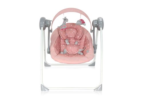 Ρηλάξ-Κούνια Ηλεκτρικό 2 σε 1 PORTOFINO Peach STARS