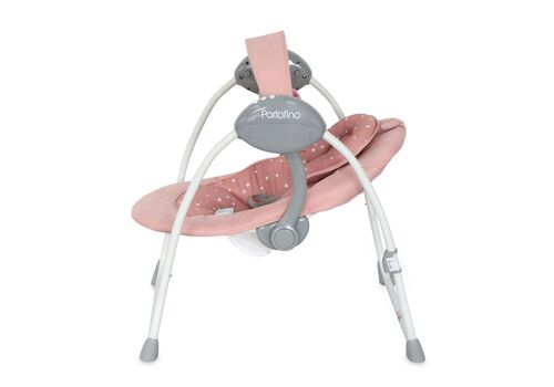 Ρηλάξ-Κούνια Ηλεκτρικό 2 σε 1 PORTOFINO Peach STARS