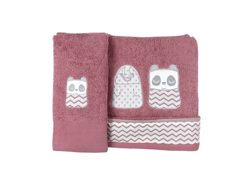 Σετ Πετσέτες Tiny Friends Σάπιο Μήλο Baby Star