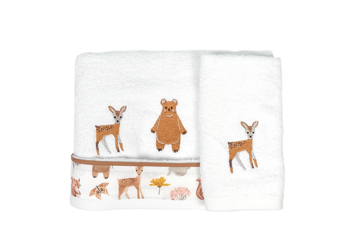 Πετσέτες Σετ Forest Friends 2τμχ Baby Star