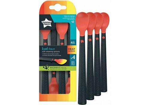 Tommee Tippee Κουταλάκια βρεφικά με ένδειξη θερμότητας 4m+