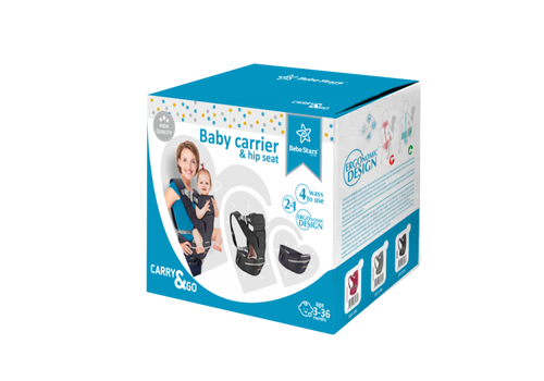 Μάρσιπος Carry & Go Black Bebe Stars  222-188