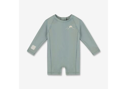 Minene Ολόσωμο Μακρυμάνικο Φορμάκι UV Μέντα