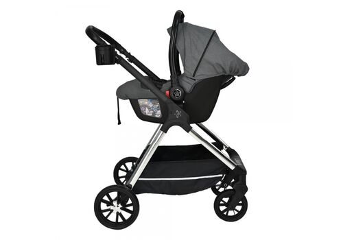 ΠΟΛΥΚΑΡΟΤΣΙ NAMMOS 3 IN 1 Grey Bebe Stars