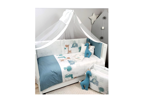 Σετ Κούνιας 3τμχ Ζούγκλα  Baby Star