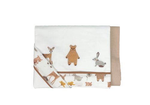 Σεντόνια Κούνιας Forest Friends Baby Star