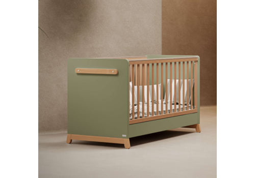 Casababy Palmer Λαδί Βρεφικό Κρεβάτι Μετατρεπόμενο Σε Προεφηβικό