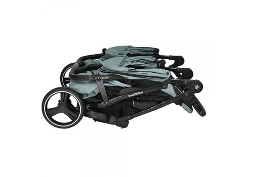 Καρότσι Διδύμων Double Trouble Petrol  Bebe Stars 7901-184