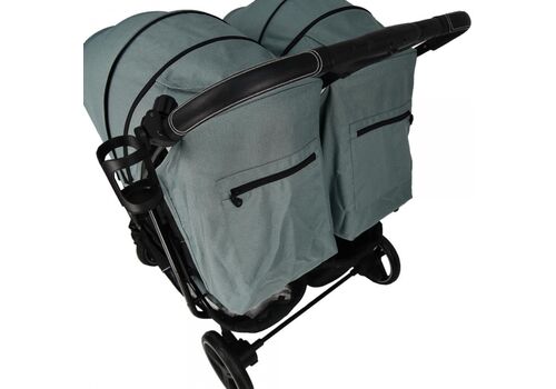 Καρότσι Διδύμων Double Trouble Petrol  Bebe Stars 7901-184