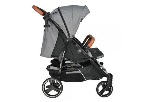 Καρότσι Διδύμων Double Trouble Grey Bebe Stars  7901-186 Καρότσι Διδύμων Double Trouble Grey Bebe Stars  7901-186