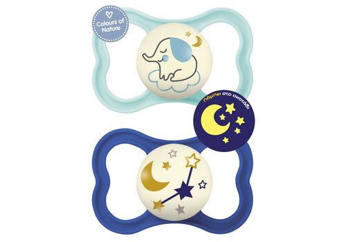 Πιπίλα Air  Night Σιλικόνης  16+ μηνών Μπλε