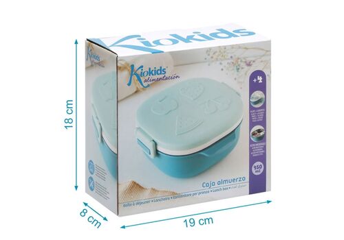 Δοχείο Φαγητού με Ανοξείδωτο ταψάκι Μπλε 450ml