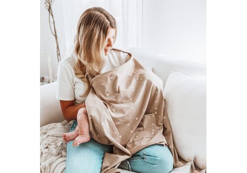 Minene Κάλυμμα Θηλασμού Beige Flower