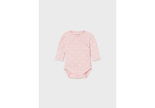 Mayoral Σετ 2 κορμάκια βαμβάκι BCI Νεογέννητο κορίτσι 2733-017