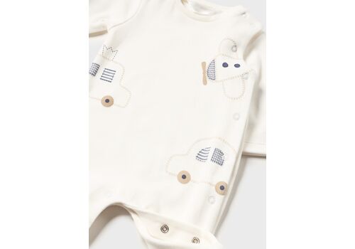 Mayoral Σετ 2 φορμάκια βαμβάκι BCI Νεογέννητο αγόρι 02747-030 Mayoral Σετ 2 φορμάκια βαμβάκι BCI Νεογέννητο αγόρι 02747-030