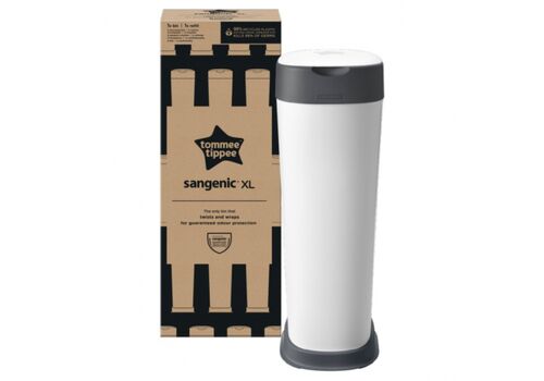 Tommee Tippee κάδος απόρριψης για πάνες Twist & Click XL by Sangenic Λευκό