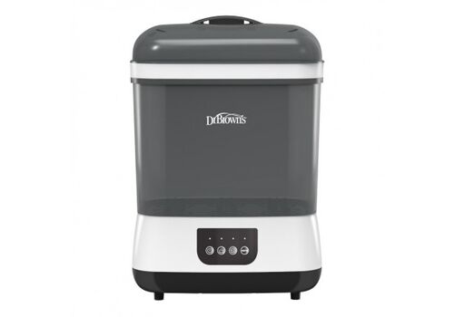 Dr Browns  Ηλεκτρικός Αποστειρωτής και Στεγνωτήρας με φίλτρο αέρα HEPA Αποστειρώνει και στεγνώνει έως και έξι μπιμπερό