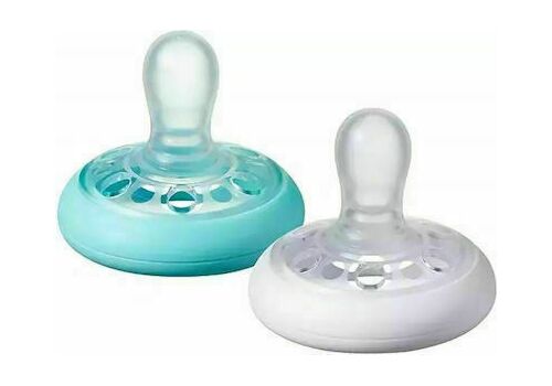 Tommee Tippee Closer To Nature Breast Like Ορθοδοντικές Πιπίλες Σιλικόνης για 6-18 μηνών 2τμχ