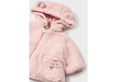 Mayoral Ζακέτα γουνάκι ροζ